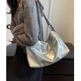 thumbnail image 4 of Kukuzhu Hobo Bag for Women PU Leather Shoulder Crossbody Bag Soft Purse Handbag Slouchy Large Totes Retro Top Handle Bag, 4 of 7