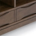 thumbnail image 4 of Allora 9 Cubby Wooden Bookcase in Walnut Brown, 4 of 5