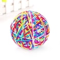 thumbnail image 2 of iOPQO Pet Others toy yarn Pet Cat Toy Colorful Handmade Bells Bouncy Ball Built-In Catnip Interactive Toy Multicolour, 2 of 4