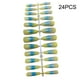 thumbnail image 4 of Jumpingount 24 piezas de uñas postizas elegantes puntas de uñas artificiales decoraciones de manicura ch03 Type3 NO3, 4 of 6