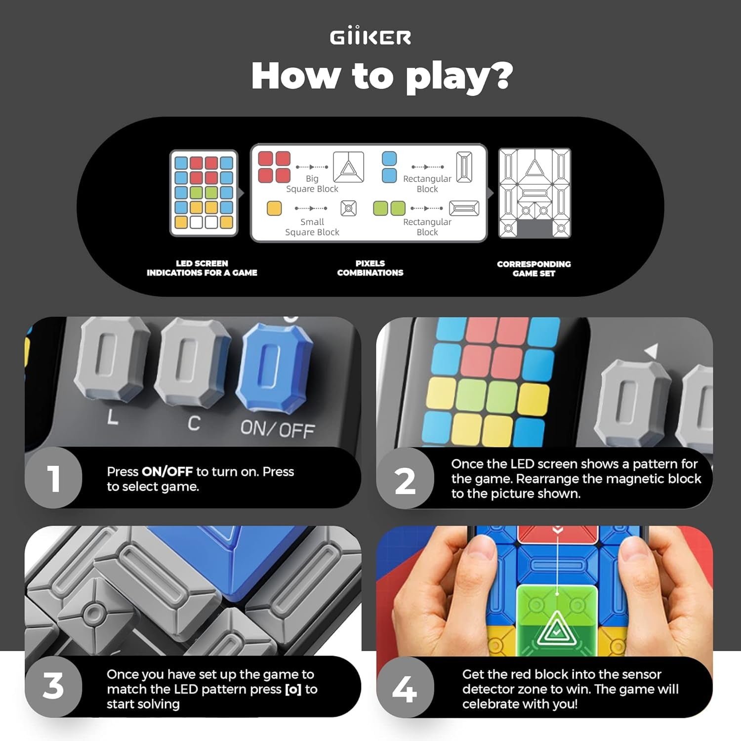 Super Slide Puzzle Games, Original 500+ Challenges Brain Teaser Puzzle, Toys for Kids, Travel Games Birthday Gifts Easter Stocking Stuffers for Boys Girls, Activities for Road Trips - Lavender