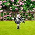 thumbnail image 5 of JJKBVCLO Garden Silhouette Kneeling Soldier Decoration Easy To Install Wrought Garden Decoration Does Not Fade Kneeling Soldier As A Housewarming Gift, 5 of 5
