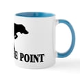thumbnail image 2 of CafePress - GET TO THE POINT RECTANGLE Mug - 11 oz Ceramic Mug - Novelty Coffee Tea Cup, 2 of 6