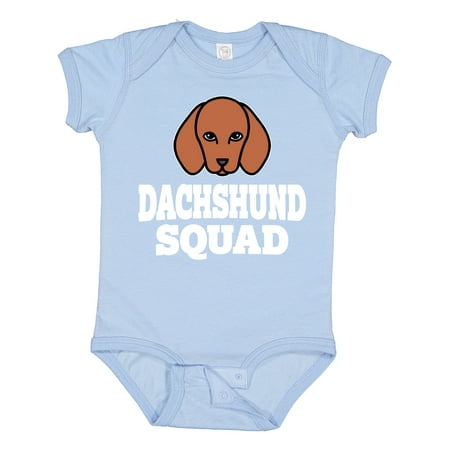 

Inktastic Dog Dachshund Squad Gift Baby Boy or Baby Girl Bodysuit