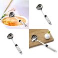 thumbnail image 4 of Coofit Soup Ladle Stainless Steel Heavy Duty Long Handle Kitchen Ladle Cooking Ladle, 4 of 10