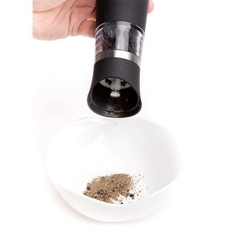 One Hand Pepper Mill - Ozeri Graviti Pro Electric BPA-Free Pepper Mill