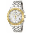 thumbnail image 2 of Invicta Men's 11454 Pro Diver Elite Gold Tone Bezel Silver Textured Dial Stainless Steel Chronograph Watch, 2 of 3