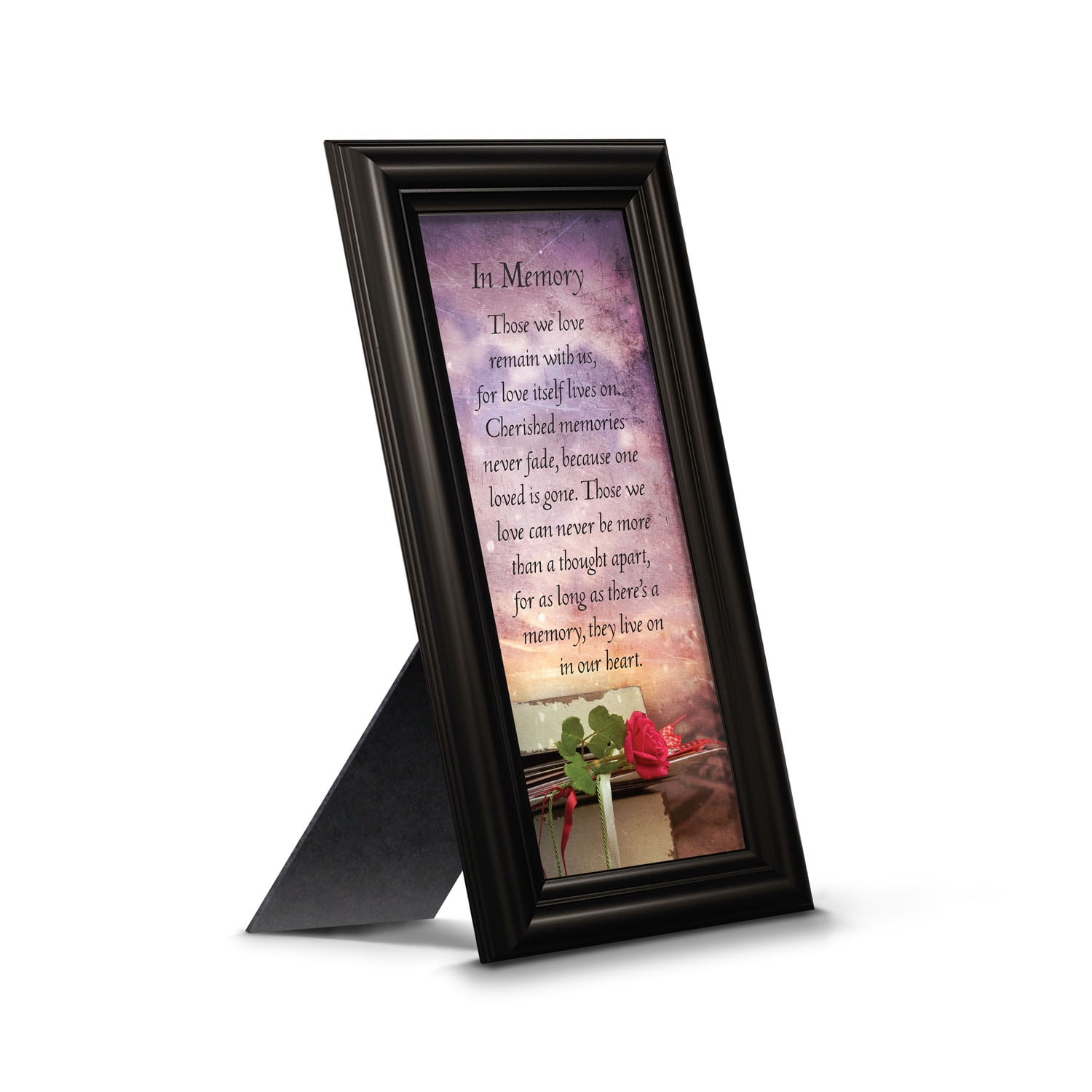 In Memory of Loved One, Memorial Gifts Picture Frames, Bereavement Gifts for Sympathy Baskets or Condolence Card, Sympathy Gifts for Loss of Mother, Loss of Father Gift, In Memory Framed Poem, 7381B
