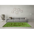 thumbnail image 3 of Ahgly Company Indoor Rectangle Oriental Green Industrial Area Rugs, 7' x 10', 3 of 4