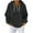 Womens Tops Dark Gray, variant on ylioge S-5X Plus Size Hoodies for Women with Pocket and Zipper Waffleknit Sweatshirts Womens Long Sleeve Solid Color Pullover Going-Out Hoodie Tops