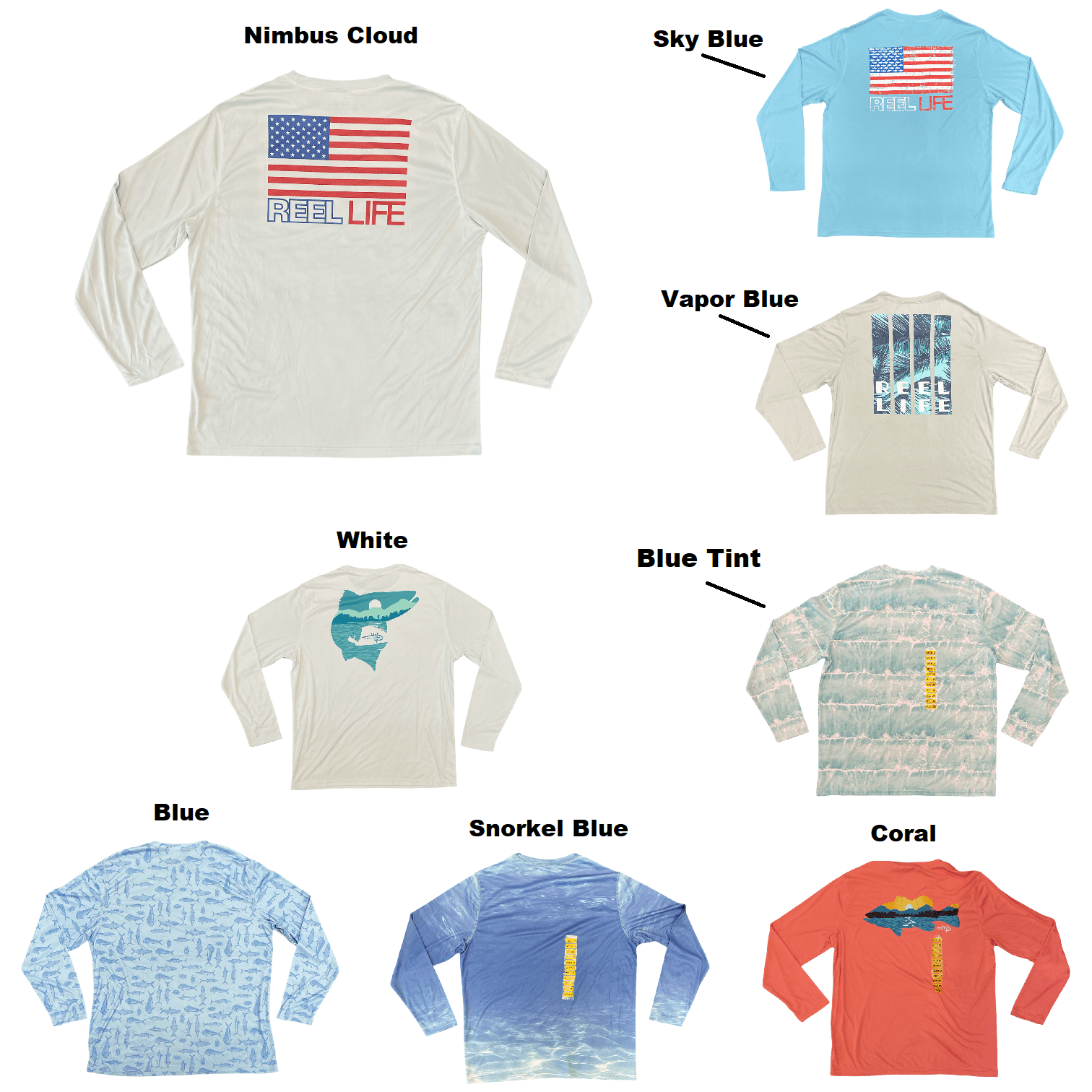 Reel Life Reel Life Sun Ray Defender UPF 50 Lightweight Long Sleeve