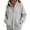 Gray Sweatshirts for Women, variant on Htigea Womens Half Zip Stand Collar Sweatshirt Baggy Long Sleeve Pullover Slouchy Drop Shoulder Tops with Pockets Casual Daily Fall Sweatshirts Pink XL