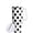 Black and White Polka Dot, variant on Groovy Colorful Daisy Pastel Colored Tumbler with Handle and Straw Leak Proof Tumbler 2 in 1 Lid Insulated Water Bottle Tumblers Stainless Steel Cup Large Travel Mug Cups, Gifts for Women Man, 40oz