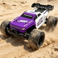 thumbnail image 7 of 1:14 RC Car, 50+ KPH High Speed Remote Control Car, 4WD Off Road Truck with 540 Brushed Motor, Metal Differential, LED Lights, 2.4GHz All Terrain Fast RC Truck for Adults & Kids, Yellow, 7 of 7