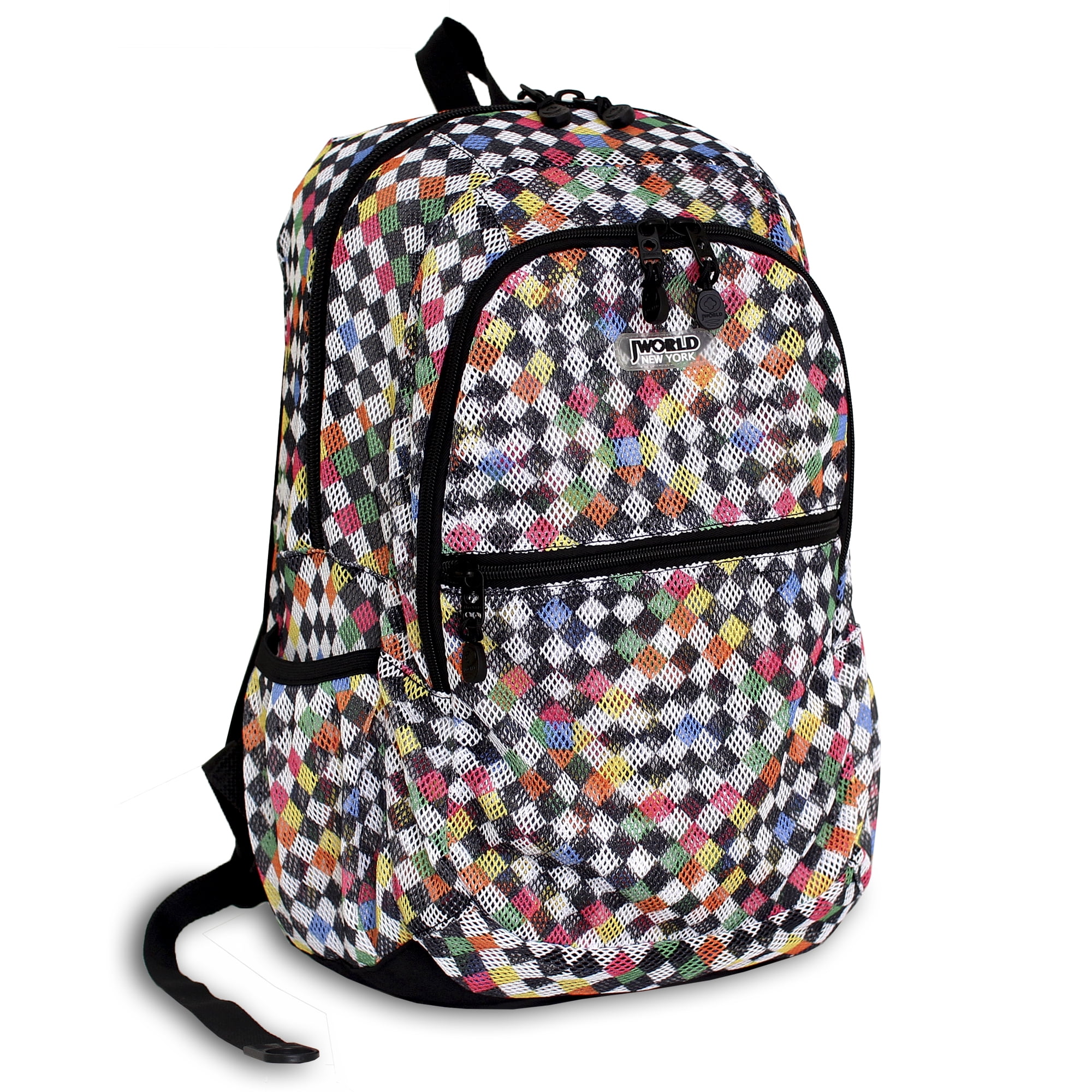J WORLD Mesh Backpack, Checkers