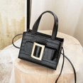 thumbnail image 3 of GEZHEN Hand Color Bag Fashion Bag Zipper Ladies Shoulder Bag Solid Messenger Bag Messenger Bags Leather Crocodile Pattern Zipper Small Square Bag Shoulder Crossbody Bag Handbag, 3 of 7