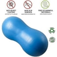 thumbnail image 3 of Peanut Ball - Anti Burst Exercise Ball Compatible With Labor Birthing, Physical Therapy Compatible With Kids, Core Strength, Home & Gym Fintness (incl, 3 of 4