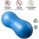 thumbnail image 3 of Peanut Ball - Anti Burst Exercise Ball Compatible With Labor Birthing, Physical Therapy Compatible With Kids, Core Strength, Home & Gym Fintness (incl, 3 of 4