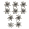 thumbnail image 1 of Chic Flower Decor 10Pcs Lifelike Artificial Flower Pendants For Party Decoration Elegant Design With Silver Color, 1 of 5