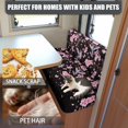 thumbnail image 5 of POLERO Cherry Blossom & Hummingbird Print Backrest and Seat Covers Stretch, Suitable for RV Camper, RV Dinette Cushion Covers for Sofa RV Sofa 4 Pieces, 5 of 8