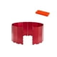 thumbnail image 2 of Parabrisas para estufa de campamento shamjiam plegable con bolsa de transporte 16 placas Rojo, 2 of 8