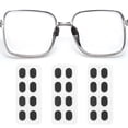 thumbnail image 1 of Uxcell 3 Pares de Almohadillas para Gafas de Espuma Suave, Almohadillas Ovaladas para la Nariz, 1mm, Negros, 1 of 6