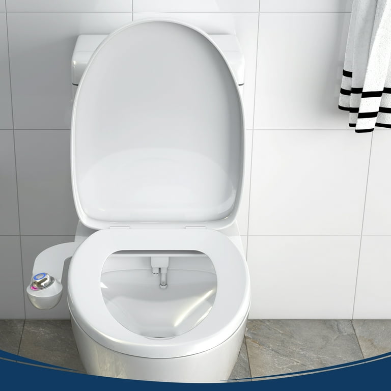 avis læser En sætning Bio Bidet SlimGlow Simple Bidet Toilet Attachment In White with Dual Nozzle, Battery Operated Night Light, Fresh Water Spray, Non Electric, Easy To Install, Brass Inlet and Internal Valve - Walmart.com avis læser En sætning Bio Bidet SlimGlow Simple Bidet Toilet Attachment In White with Dual Nozzle, Battery Operated Night Light, Fresh Water Spray, Non Electric, Easy To Install, Brass Inlet and Internal Valve - Walmart.com
