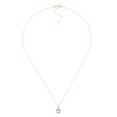 thumbnail image 3 of Women's Welry Amethyst and Cubic Zirconia Pendant Necklace in 14kt Yellow Gold, 18", 3 of 5
