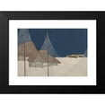 thumbnail image 2 of Kamisaka Sekka 18x13 Black Modern Framed Museum Art Print Titled - Fishing Village (Ryoson) (1909-1910), 2 of 5