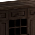 thumbnail image 3 of Farmhouse Buffet Cabinet, Industrial Coffee Bar Cabinet with 12 Wine Rack, 48” Sideboard Cabinet with 3 Drawers, 2 Cabinets & Spacious Top, Sideboard Buffet Cabinet for Kitchen Dining Room Living Room, 3 of 8