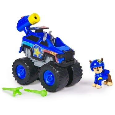 PAW Patrol: Rescue Wheels Chase’s Cruiser 6.5" Vehicle, with Action Figure