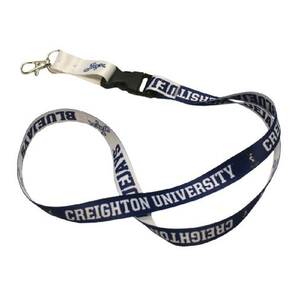 NCAA Creighton University Lanyard with Detachable Buckle, 3/4"