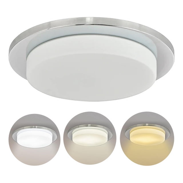 Lámpara De Techo Homefits 20300061-021 Led Cálida Plateado