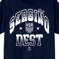 thumbnail image 7 of USSF X USMNTPA Sergino Dest Logo Icons Adult Navy Crew Neck Short Sleeve T-shirt-3XL, 7 of 7