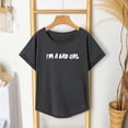thumbnail image 1 of Camiseta de Mujer Camiseta con Cuello Redondo Camiseta de Manga Corta para Mujer Camiseta de Ajuste Regular para Senderismo en la Calle Compras XL, 1 of 8