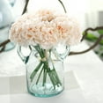 thumbnail image 2 of VerPetridure Simulation Flower Peony Bouquet Gf14921B Champagne Peach Artificial Silk Fake Flowers Peony Floral Wedding Bouquet Bridal Hydrangea C, 2 of 3