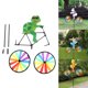 thumbnail image 4 of 4x Bicicleta Molino de Viento Bicicleta Viento Spinners Jardín Molinetes para Decoración de Patio Trasero Macarena Bicicleta giratoria, 4 of 8