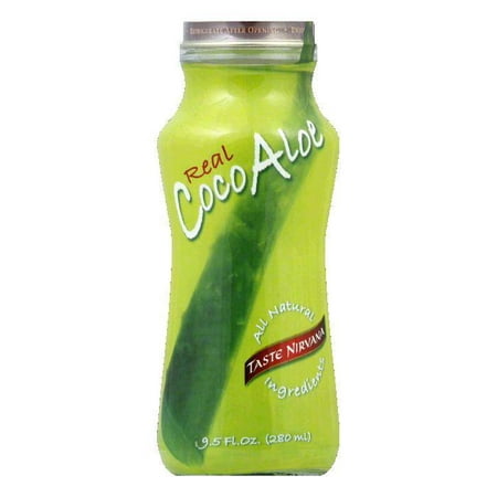 Taste Nirvana Coco Aloe Real Juice, 9.5 FO (Pack of (Best Tasting Vapor Juice)