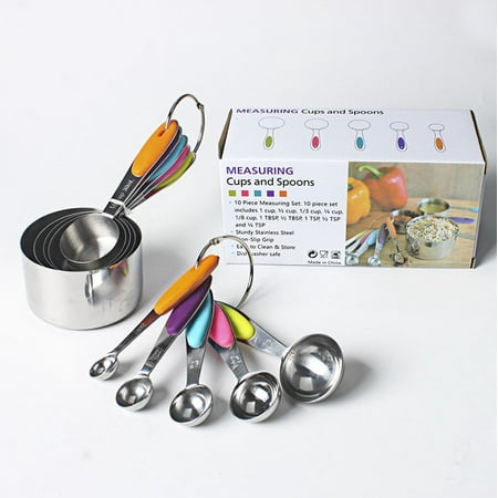 

Homeex Measuring cup and spoon Color