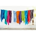 thumbnail image 5 of Linum Home 100% Turkish Summer Fun Monogrammed Pestemal Beach Towel, 5 of 9
