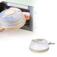 thumbnail image 1 of SIfdSeng Microwave Splatter Cover Foldable Steam Vent Lid with Handle Tray Use Food Protector for Reheating, 1 of 8