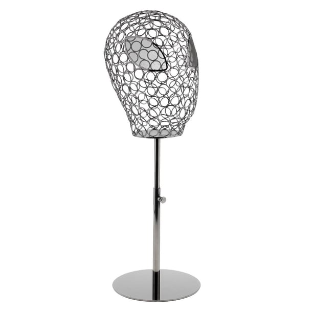 Soporte de Exhibición Del Estante Del Tenedor de La Joyería Del Sombrero de La Peluca de La Cabeza Del Maniquí , Se Describe Yinane Pantalla de titular de sombrero