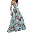 thumbnail image 1 of Maxi Vestido Largo Dama Mujer Fiesta Ó Playa Sexi Elegante DaraBaby Vest076, 1 of 4