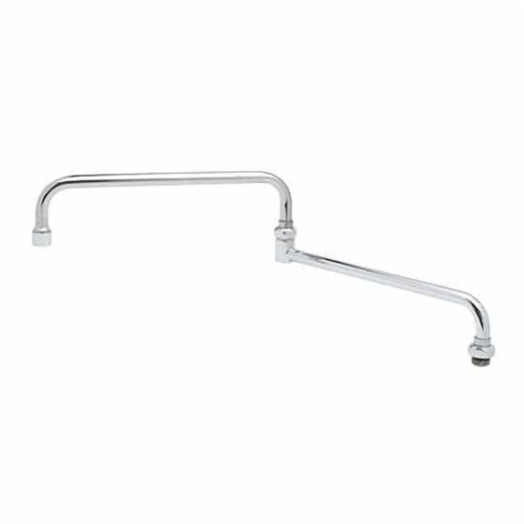 T&S Brass - Double Joint Swing Nozzle, 12'' Back Sect