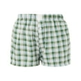 thumbnail image 6 of Women Y2K Plaid Shorts Elastic Low Rise Cute Pajama Boxer Shorts Summer Lounge Pj Sleep Short Bottom Sleepwear, 6 of 7