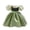 Green, variant on Hiijoy Infant Girls Short Puff Sleeve Birthday Party Princess Dress Pageant Gown, Sizes 6M-3T