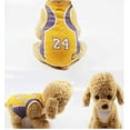 thumbnail image 3 of Dog Pet T-Shirt, Dog Summer Apparel Puppy Pet Clothes for Dogs Cute Soft Vest, 3 of 4