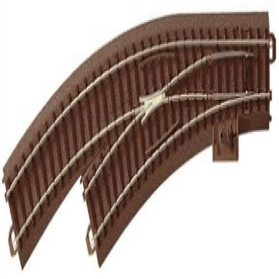 Trix HO Scale C Track Left Curved Turnout