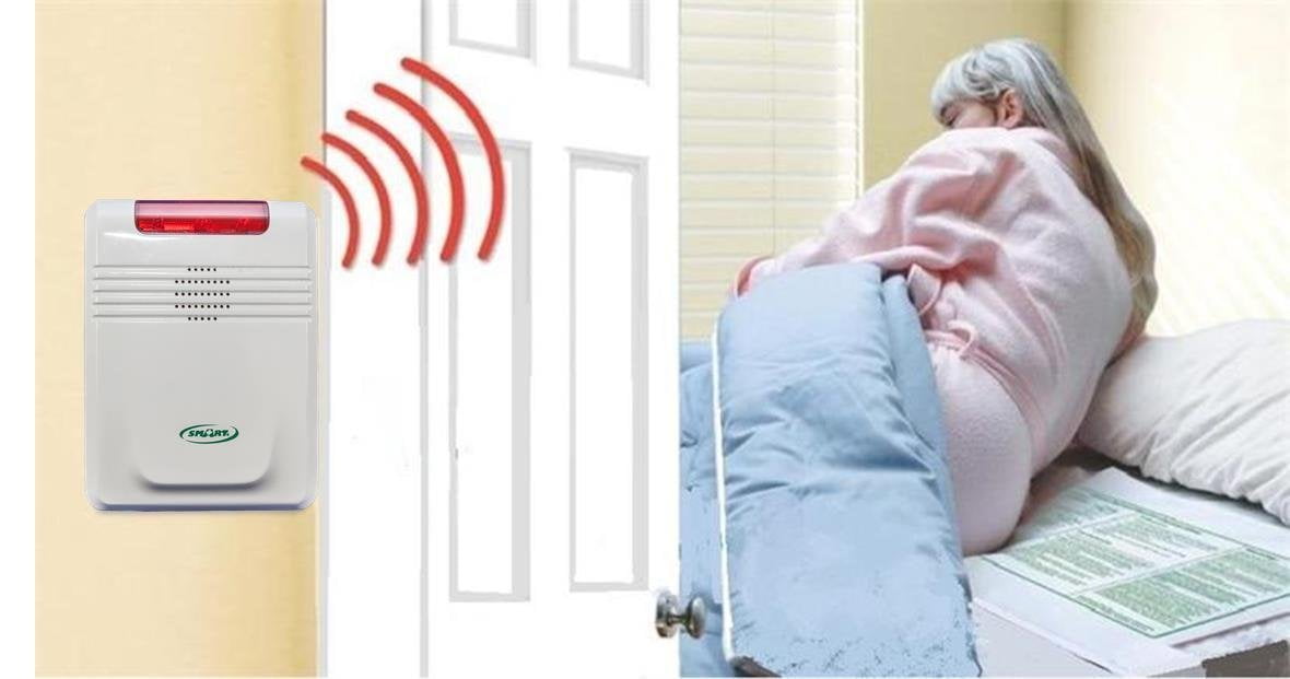 Complete CordLess Bed Exit Alarm Monitoring System