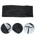 thumbnail image 3 of WEAVILUX Beach Chair Cover 210D Black Outdoor Protective Cover for Sand, Water, UV, 3 of 7